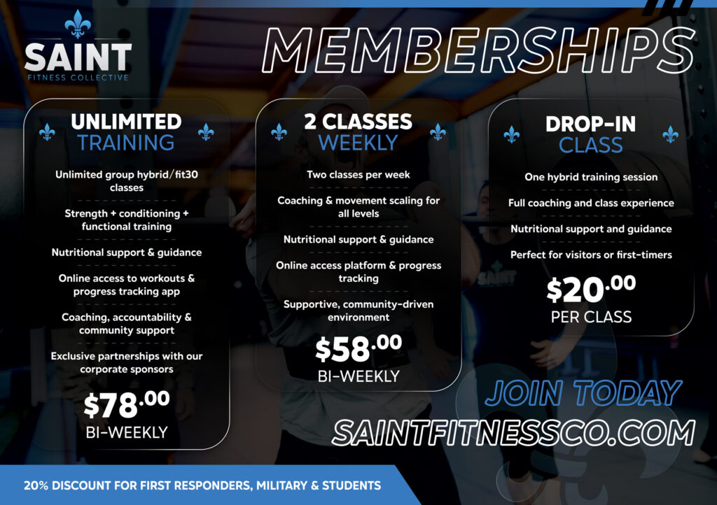 membership prices flyer